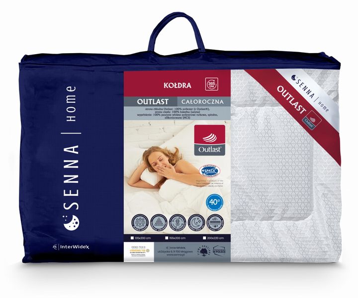 Kołdra letnia 200x220cm OUTLAST | Inter Widex zdjęcie 5