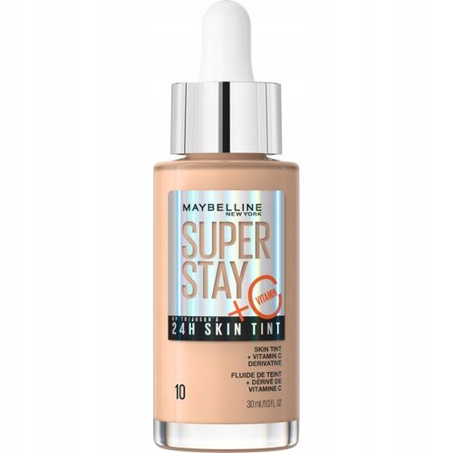 Maybelline Super Stay 24H Skin Tint Rozświetlający Podkład Odcień 10 na Arena.pl