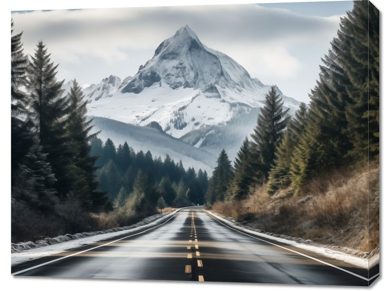 Obraz 90x70cm Odważna Podróż zdjęcie 1