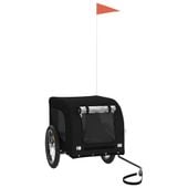 Przyczepka rowerowa dla zwierząt, tkanina Oxford i żelazo