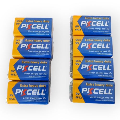 Baterie 9V 6F22 PKCELL 8szt na Arena.pl