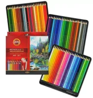 Kredki Mondeluz 72 kolory + pędzelek + temperówka