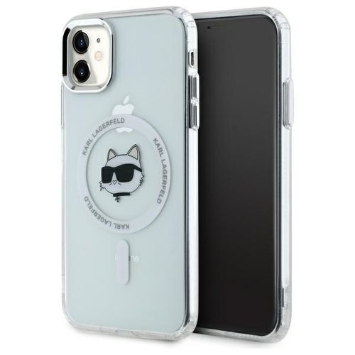 Etui Karl Lagerfeld do iPhone 11, iPhone XR, Biały, MagSafe na Arena.pl