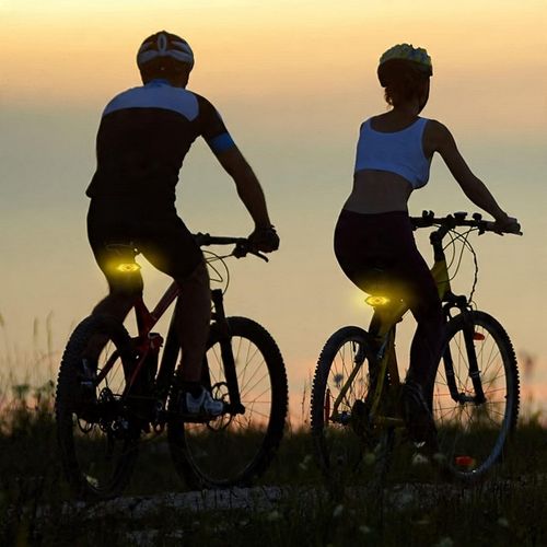 KIERUNKOWSKAZY LAMPKA NA ROWER LAMPA OŚWIETLENIE SYGNALIZACJA TYŁ LED PILOT na Arena.pl