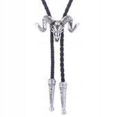 Goat Western Bolo Tie Cowboy Necktie Retro Style Men Women Necklace