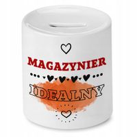 Skarbonka Dla Magazyniera Magazynier Idealny Z Nadrukiem Ze Zdjęciem