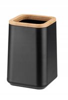 Pojemnik Kubek Na Szczoteczki Łazienkowy Czarny