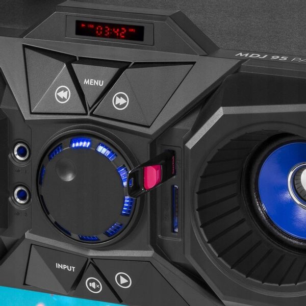 Głośnik bluetooth BOOMBOX BT SD USB AUX akumulator zdjęcie 13