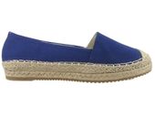 Granatowe espadryle płaskie buty damskie 37