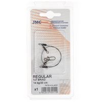 PRZYPON Z PLECIONKI TYTANOWEJ 20 cm 14 kg