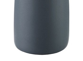 Dozownik do mydła z pompką z funkcją piany ceramiczny niebieski mat gładki na Arena.pl