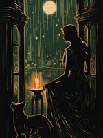 Plakat 30x40cm Nocne Szeptanie