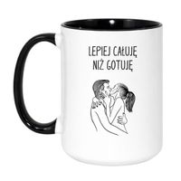 Duży Biało-Czarny 450 ml