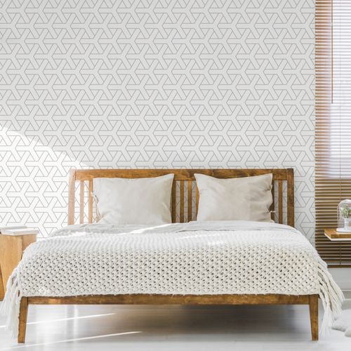 Tapeta Do Salonu Minimalizm Wzór GEOMETRYCZNY 3D na Arena.pl