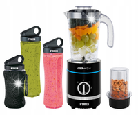 Blender smoothie Noveen Sport Mix & Fit SB2000 X-LINE 500W Tritan Czarny