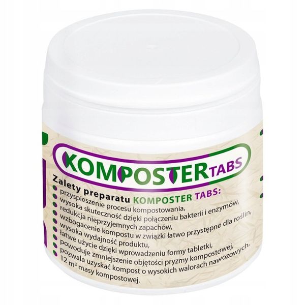 Komposter Tabs do kompostowania BIOBAKT KOMPOST zdjęcie 1