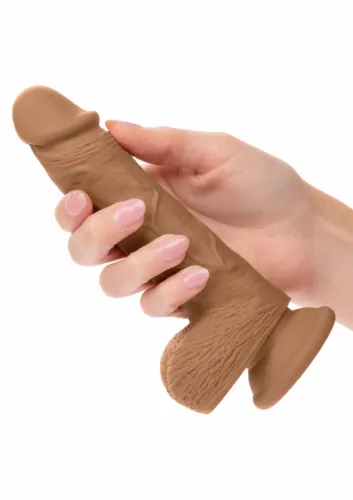 calexotics dual density silicone stud 5” anatomiczny model z przyssawką na Arena.pl