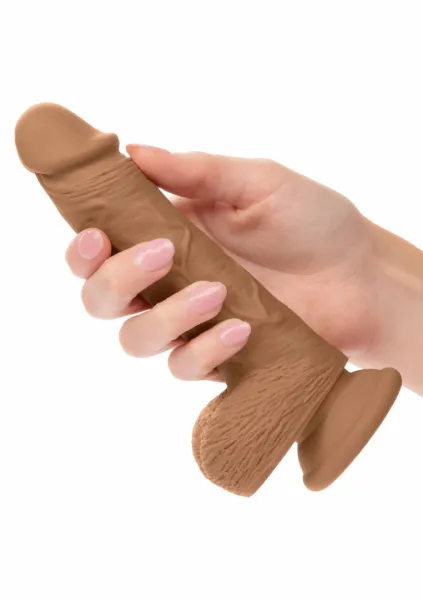 calexotics dual density silicone stud 5” anatomiczny model z zdjęcie 7