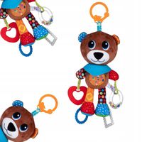 Balibazoo Zawieszka przytulanka MIŚ BOGUŚ gryzak grzechotka Zabawka