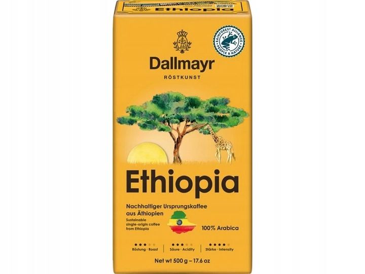 KAWA MIELONA DALLMAYR ETHIOPIA HVP 500G zdjęcie 1
