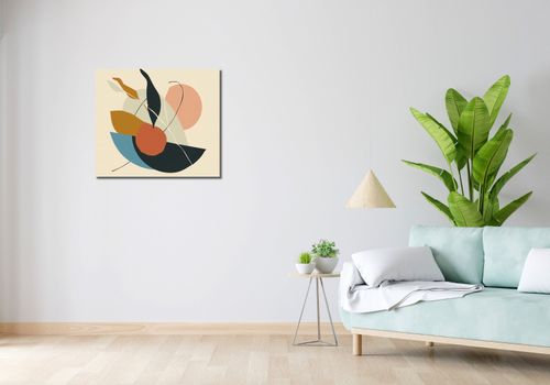 Obraz 70x60cm Harmonia Ciepła na Arena.pl