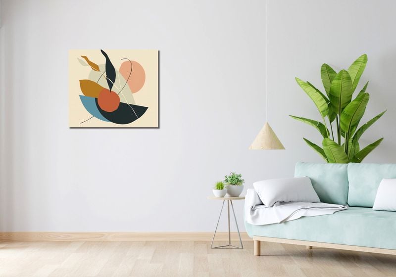 Obraz 70x60cm Harmonia Ciepła zdjęcie 2
