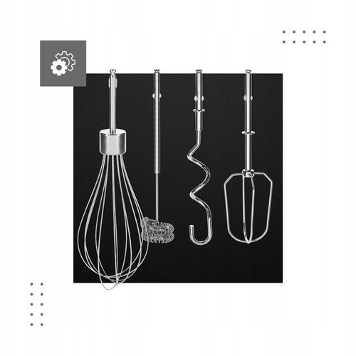 Blender ręczny mikser wielofunkcyjny ROZDRABNIACZ 1000W ostrza na Arena.pl