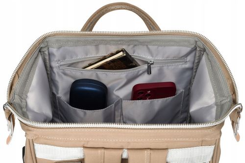 Plecak miejski PETERSON pojemny na laptopa damski port USB podróżny na Arena.pl