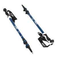 Kije trekkingowe TK8601 składane niebieskie 135 cm z blokadą + pokrowiec