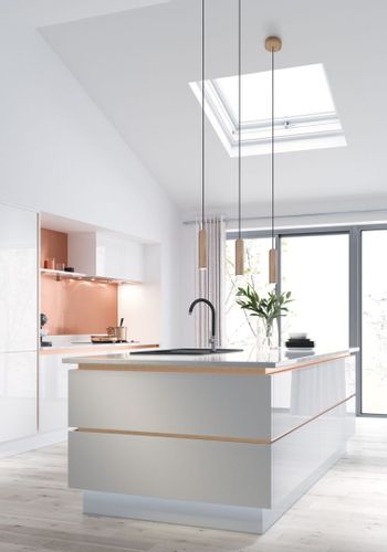 Lampa wisząca biała Madera 1 pł na Arena.pl