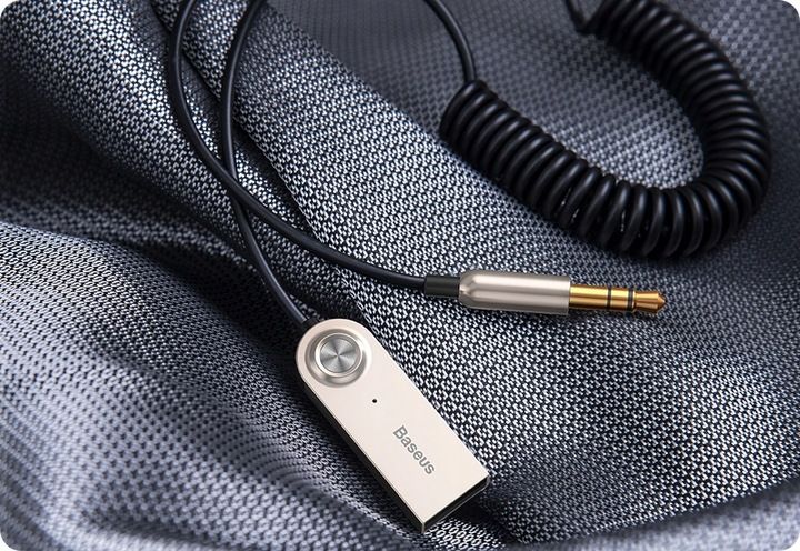 BASEUS TRANSMITER ADAPTER ODBIORNIK AUDIO BLUETOOTH AUX DO SAMOCHODU AUTA zdjęcie 7