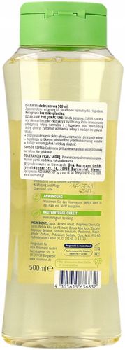 ISANA WODA DO WŁOSÓW BRZOZOWA 500 ML na Arena.pl