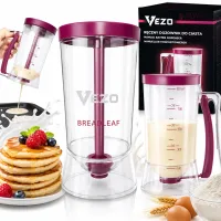 Vezo dozownik do ciasta pancakes naleśniki naleśników miarka pojemnik 900ml