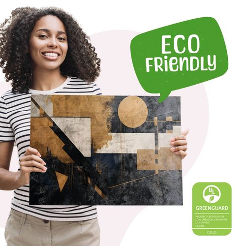 Obraz Canvas Do Salonu Abstrakcja Geometryczna Styl Glamour 40cm x 30cm na Arena.pl