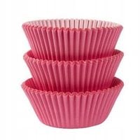 FOREMKI PAPILOTKI 50x25 mm różowe 100 szt