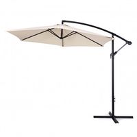 PARASOL OGRODOWY MULTIGARDEN 300CM STAL MALOWANA BEZOWY