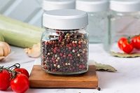 Pojemnik szklany "Rondo" 0,39L [biały]