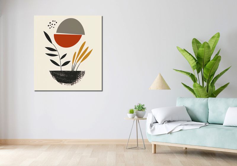Obraz 90x100cm Świt z Akcentem zdjęcie 2