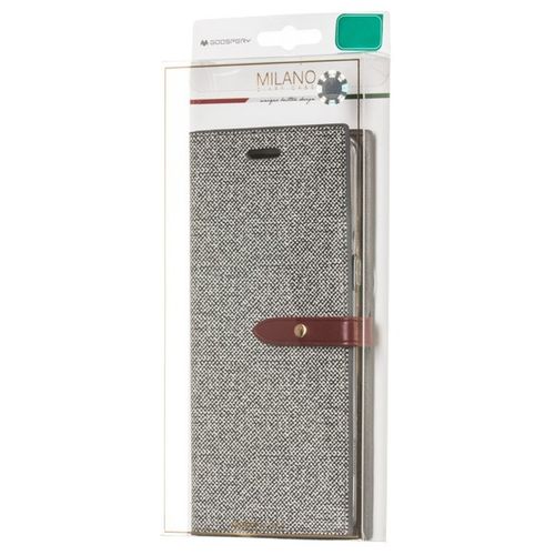 CASE MERCURY MILANO DIARY SZARY IPHONE X / IPHONE XS na Arena.pl