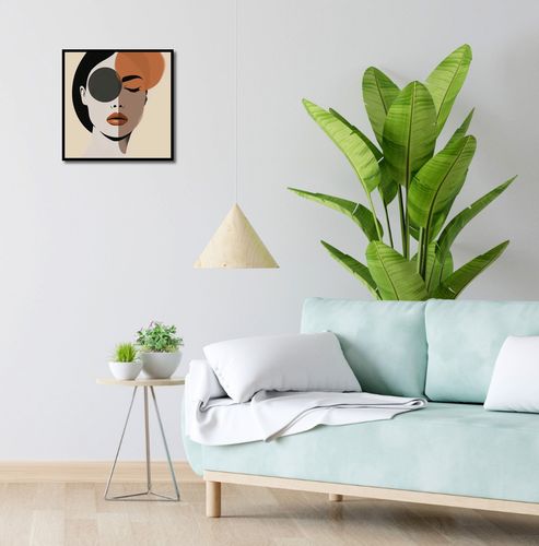 Plakat 40x40cm Dwie Strony Piękna na Arena.pl