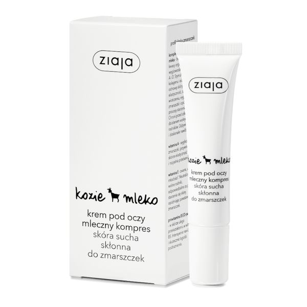 Ziaja Kozie Mleko, krem pod oczy skóra sucha ze skłonnością do zmarszczek, 15ml zdjęcie 1