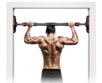 Drążek Do Podciągania Ćwiczeń Rozporowy Regulowany Stalowy Wzmocniony