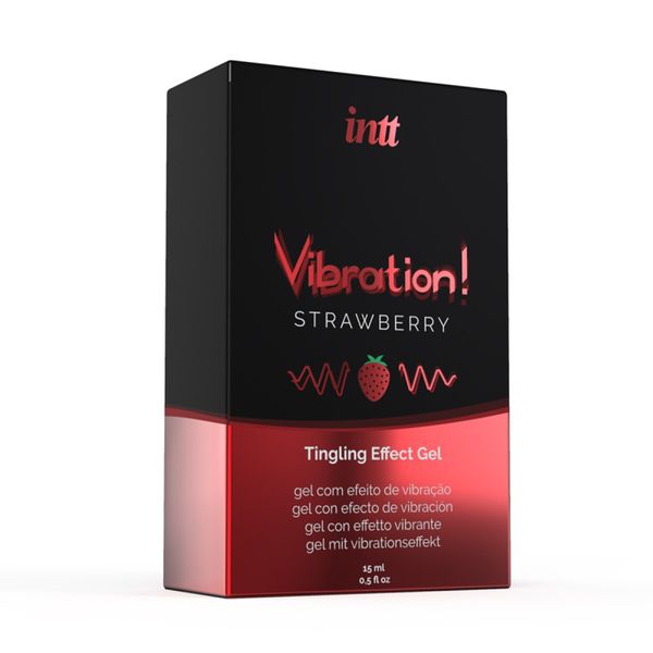 Intt Vibration! Strawberry Tingling Gel zdjęcie 3