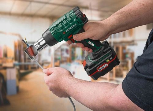 PARKSIDE Opalarka akumulatorowa + walizka akcesoria MOCNA PHLGA 20-Li na Arena.pl