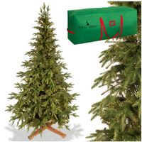 Choinka sztuczna 210 cm świerk himalajski jak żywy PE Royal Trees premium drzewko świąteczne