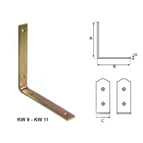 Kątownik wąski KW-8 100/100/20 Stalco na Arena.pl
