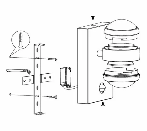 Eglo EGLO Zewnętrzny kinkiet 96021 SESIMBA 1 zdjęcie 8