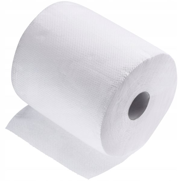 RĘCZNIK PAPIEROWY CZYŚCIWO CELULOZA BIAŁY 60 m zdjęcie 3
