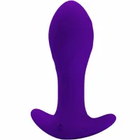pretty love liliowy wibrator analny 12 trybow silikonowy usb