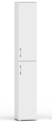 Szafa biurowa Pola 215 - 2D 40 cm biała mat / połysk na Arena.pl